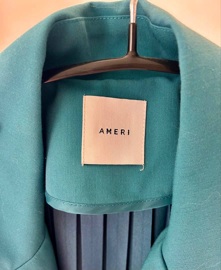 みかん♡AMERI ターコイズ トレンチコート