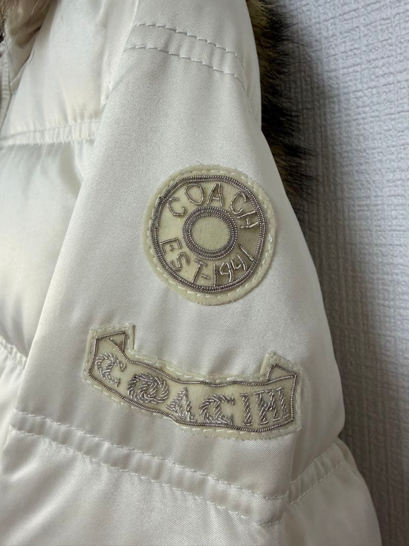 COACH コーチ ダウンジャケット ダウンコート XS 専用ハンガー&カバー付