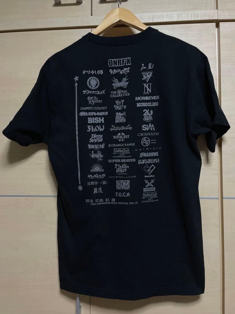ONRF OGA 男鹿ナマハゲロックフェス Tシャツ L ガンズ