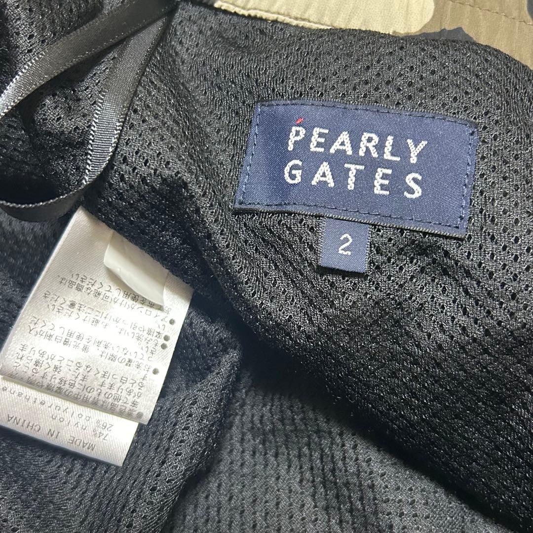ほぼ未使用　PEARLY GATES セットアップ ジャケット スカート カモ柄