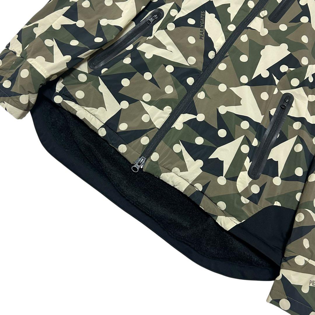 ほぼ未使用　PEARLY GATES セットアップ ジャケット スカート カモ柄