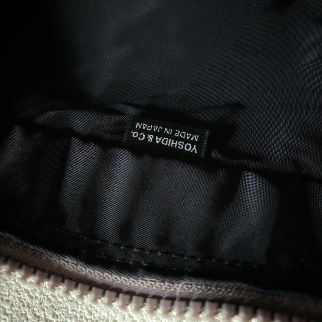 PORTER＿ SHELL TOTE(L)＿ポーターシェルトートカーキグレー