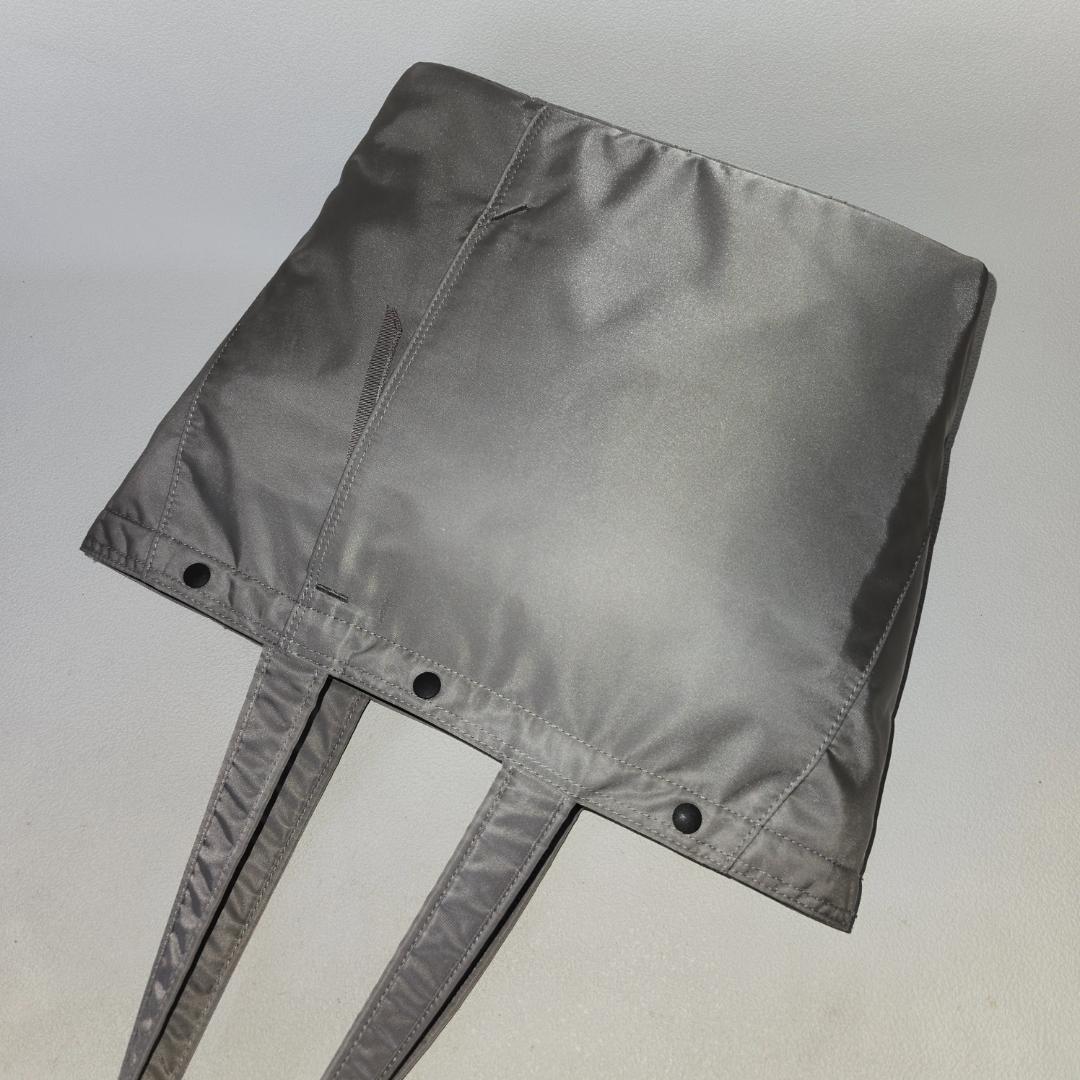 PORTER＿ SHELL TOTE(L)＿ポーターシェルトートカーキグレー