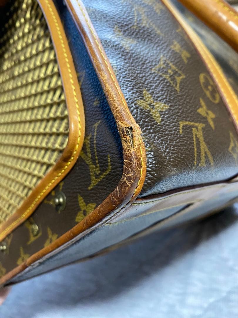 Louis Vuitton サックシャン40 廃盤 ペットキャリーバッグ値下げ