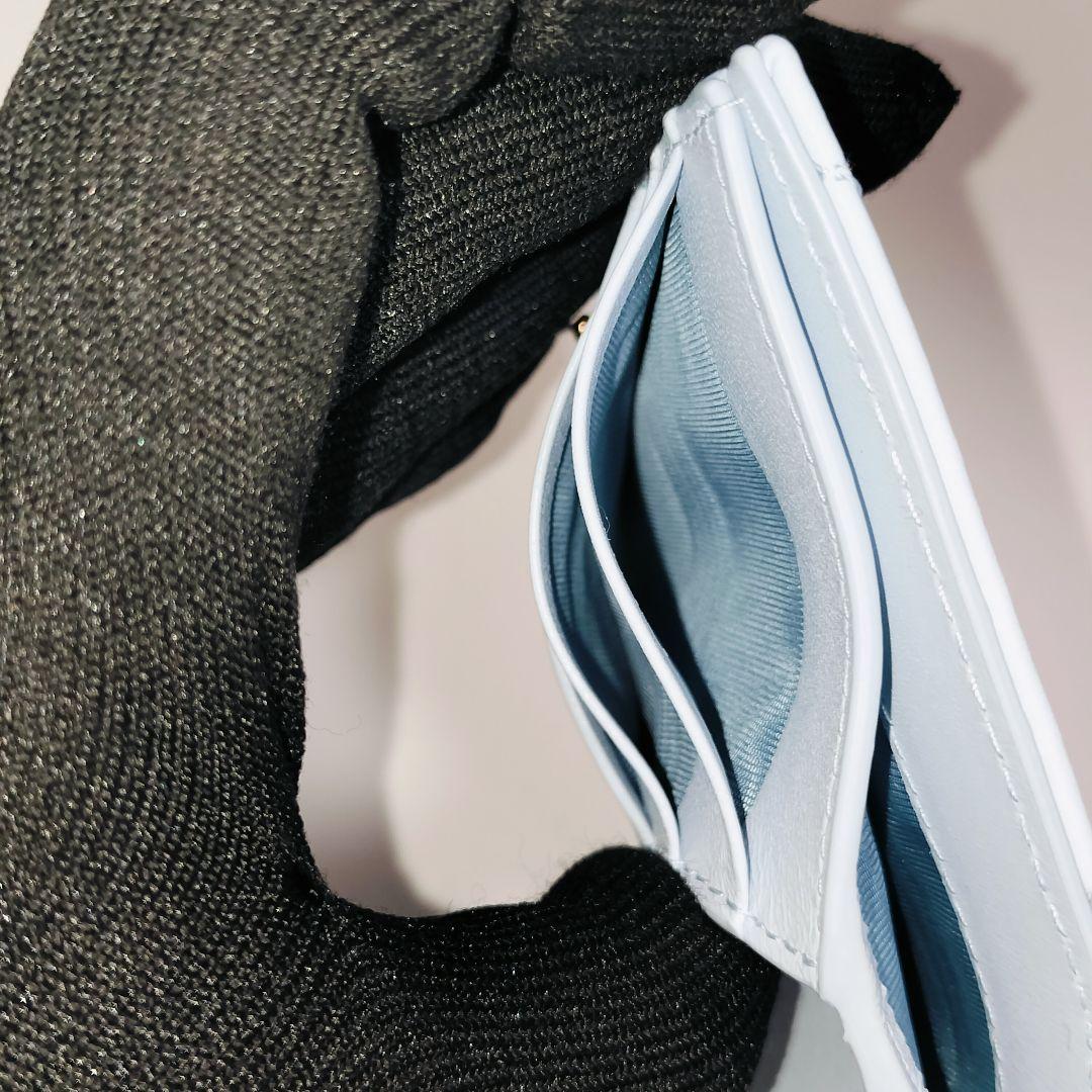 【未使用品級】日本限定色 DIor Caro Dahlia クリスタルウォレット