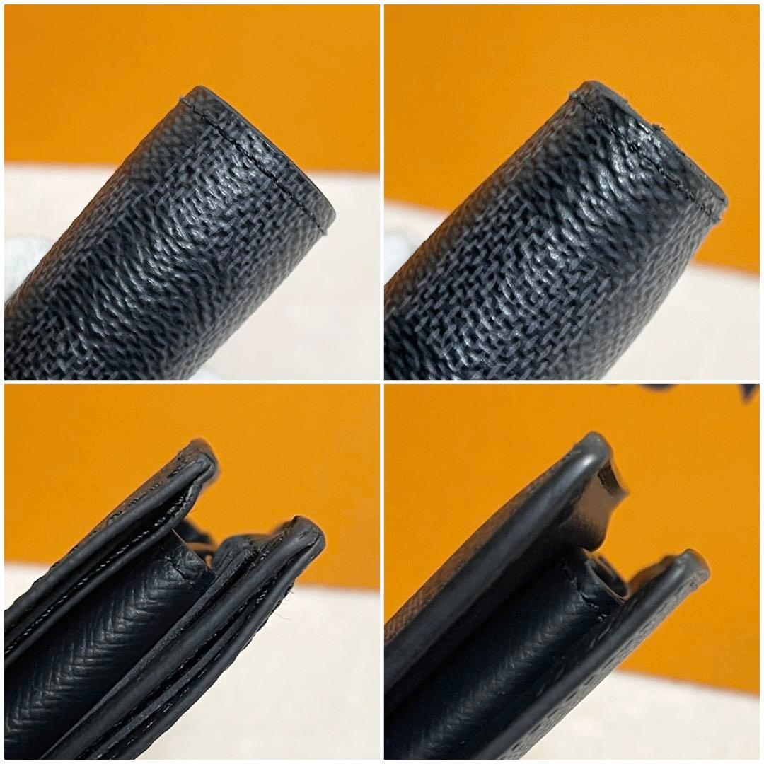 ルイヴィトン ダミエ　グラフィット　ポルトフォイユ マルコNM 二つ折り財布