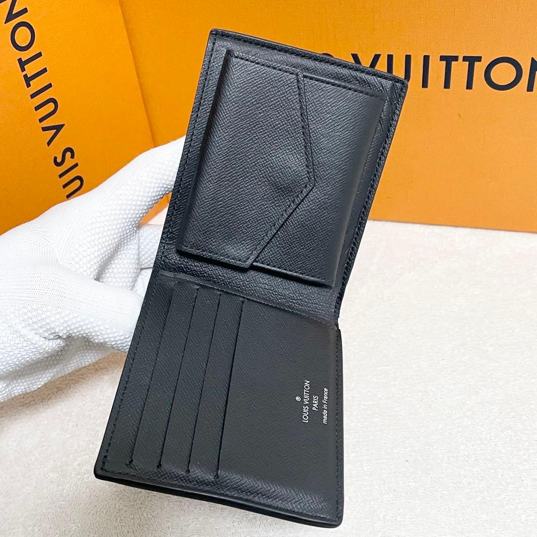 ルイヴィトン ダミエ　グラフィット　ポルトフォイユ マルコNM 二つ折り財布