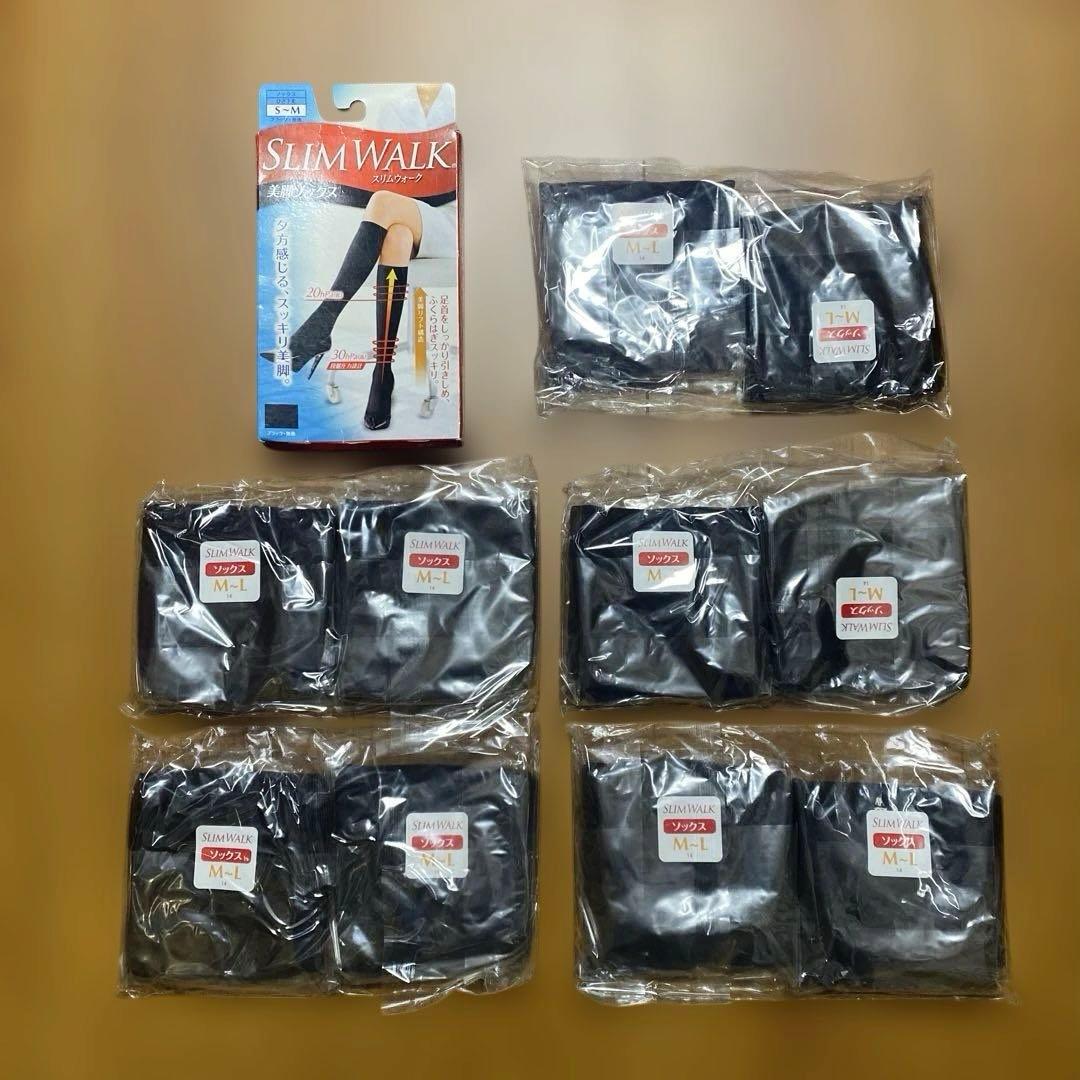SLIM WALK 美脚ソックス M-L 10足セット