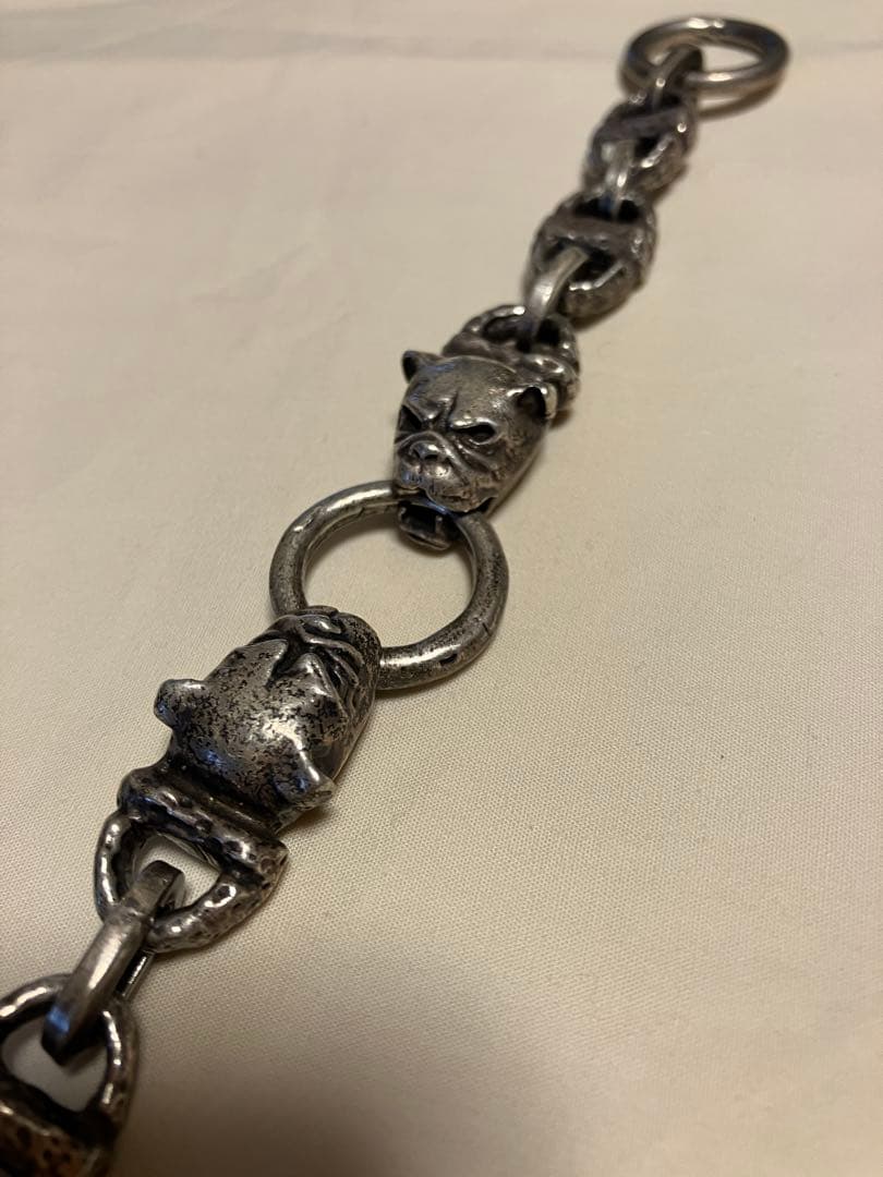 すごい素早い対応させていただきます！さん専用　オールドブルドッグブレスレット