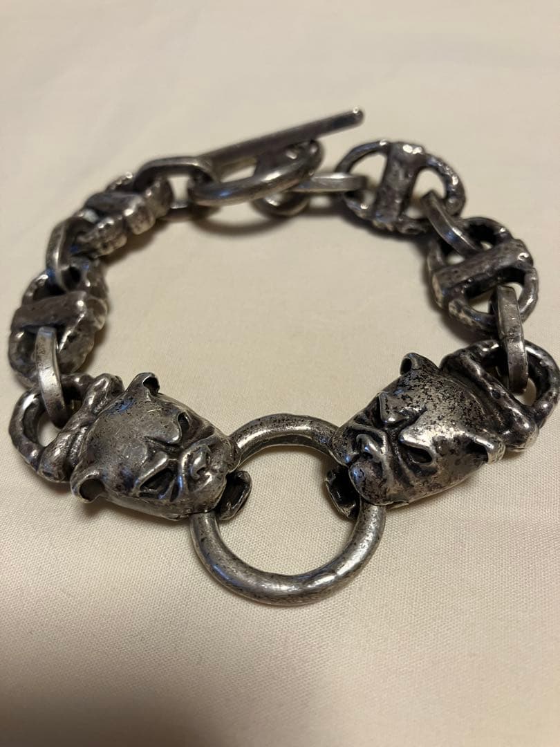 すごい素早い対応させていただきます！さん専用　オールドブルドッグブレスレット