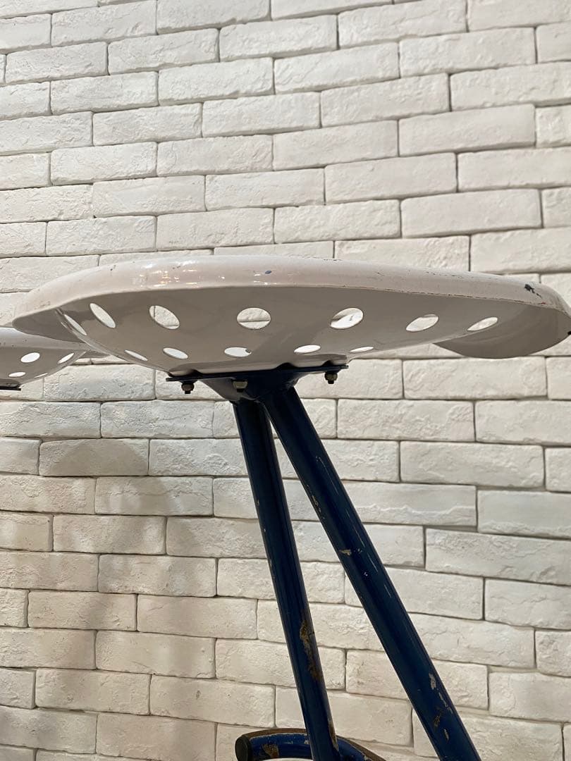 【東京23区配送無料】2脚セット　トラクター　スツール　チェア　カウンター　椅子