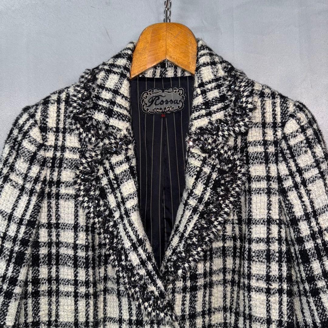 美品 XL ロッサアルバロッサ インポートロッサ コート ROSSA レディース