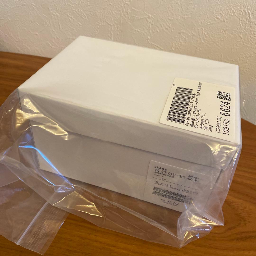 BEAMS 別注　お賽銭箱　俵田屋　ひのき　木製