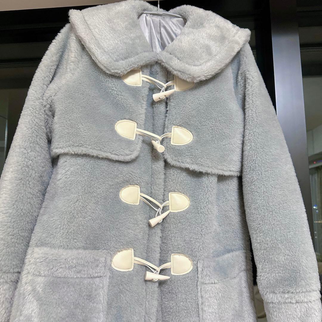 MISTREASS ミストレアス　ダッフルコート　ふわふわ　ロング　新作　完売品