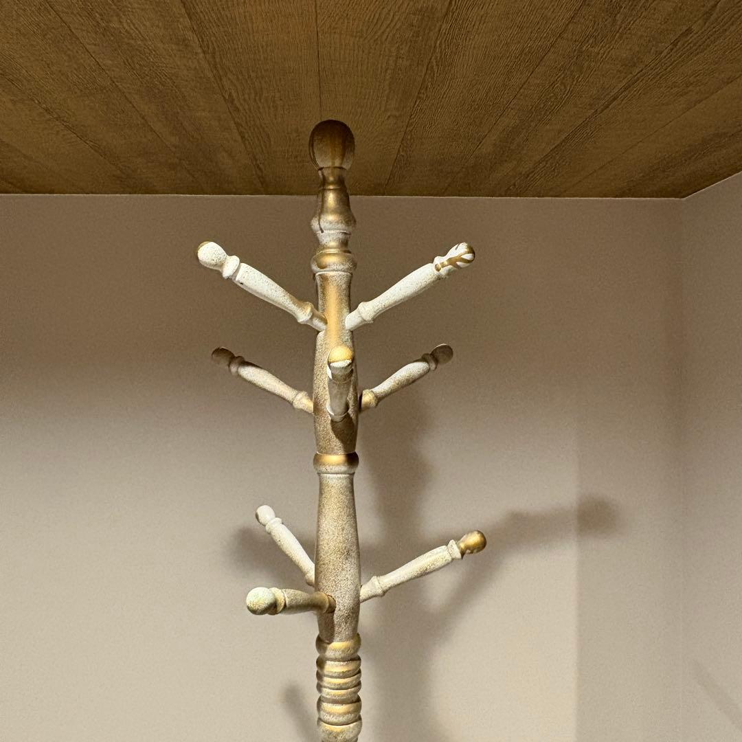 傘立て付きポールスタンド　白金　ポールハンガー