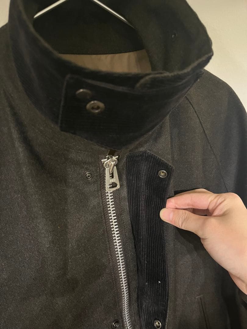 STILL BY HAND 3レイヤーコート ブラウン