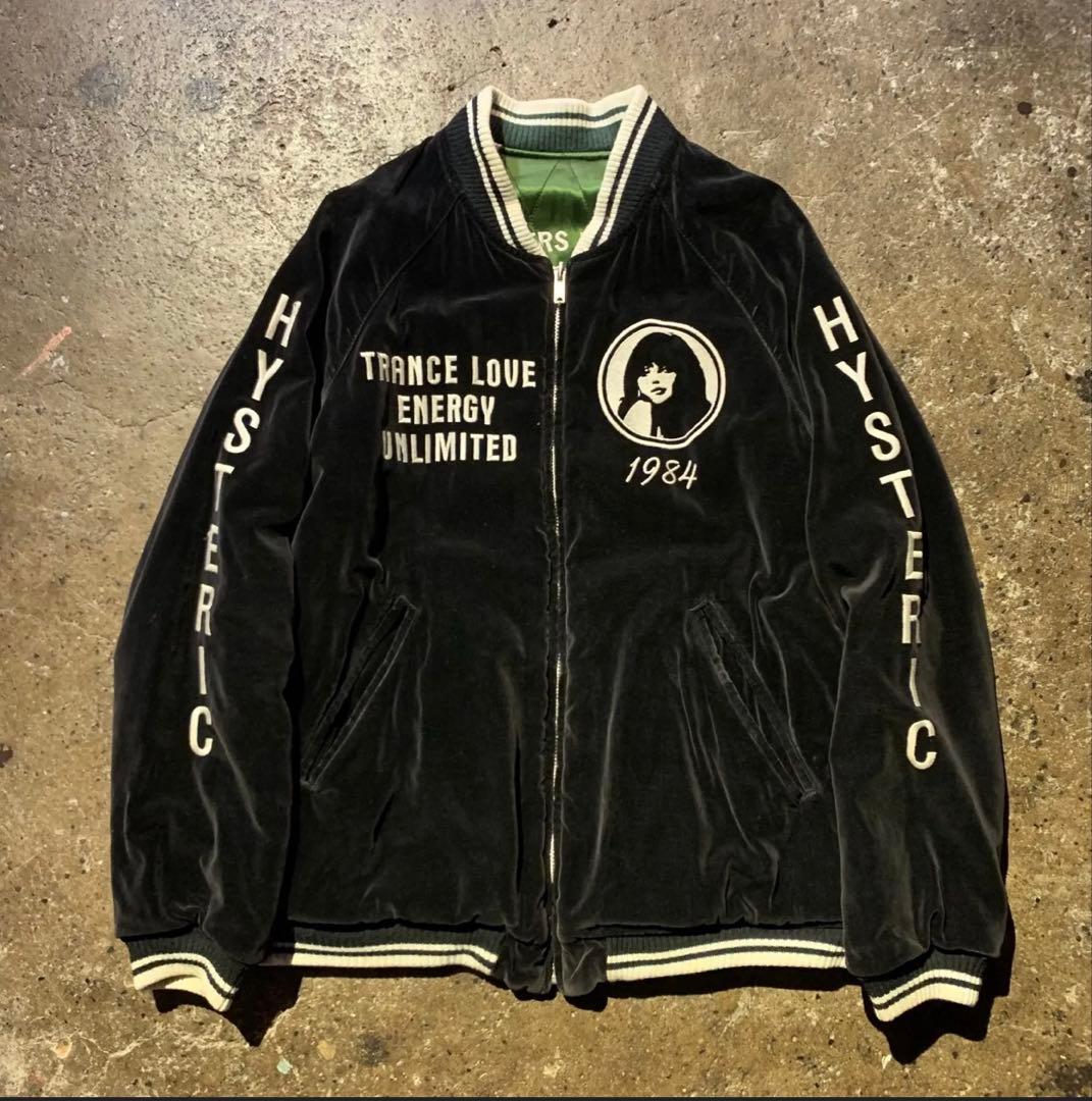 ヒステリックグラマー00s別珍リバーシブルスカジャンベトジャン