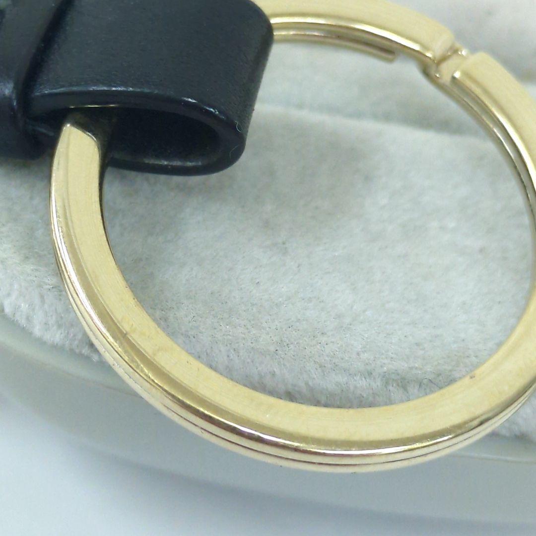 BVLGARI ブルガリ キーリング キーホルダー レザー　イタリア製