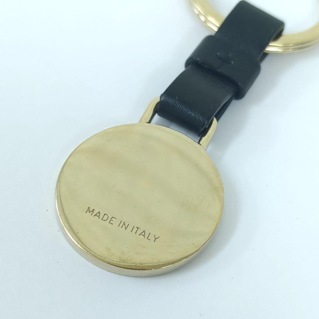 BVLGARI ブルガリ キーリング キーホルダー レザー　イタリア製