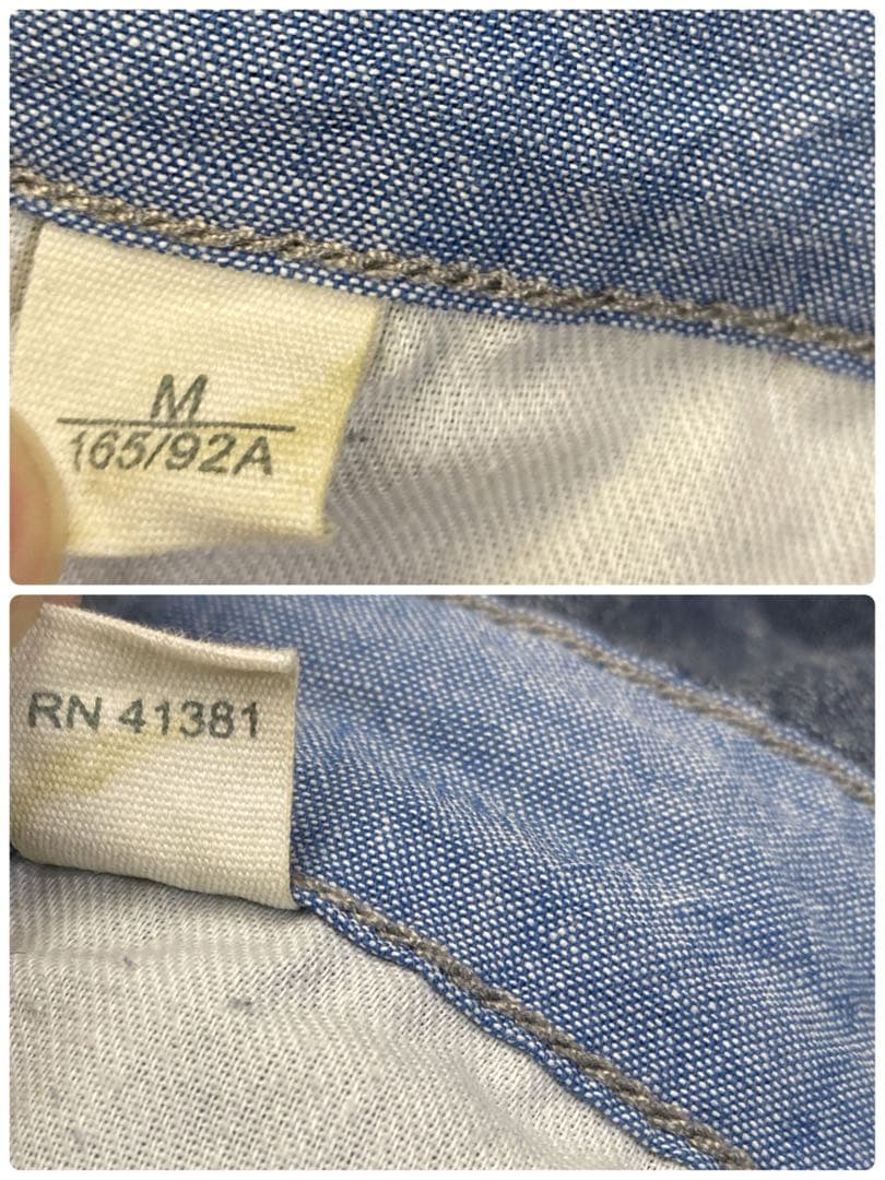 デニム&サプライ ラルフローレンジャンプスーツ オールインワン デニム 紺 M