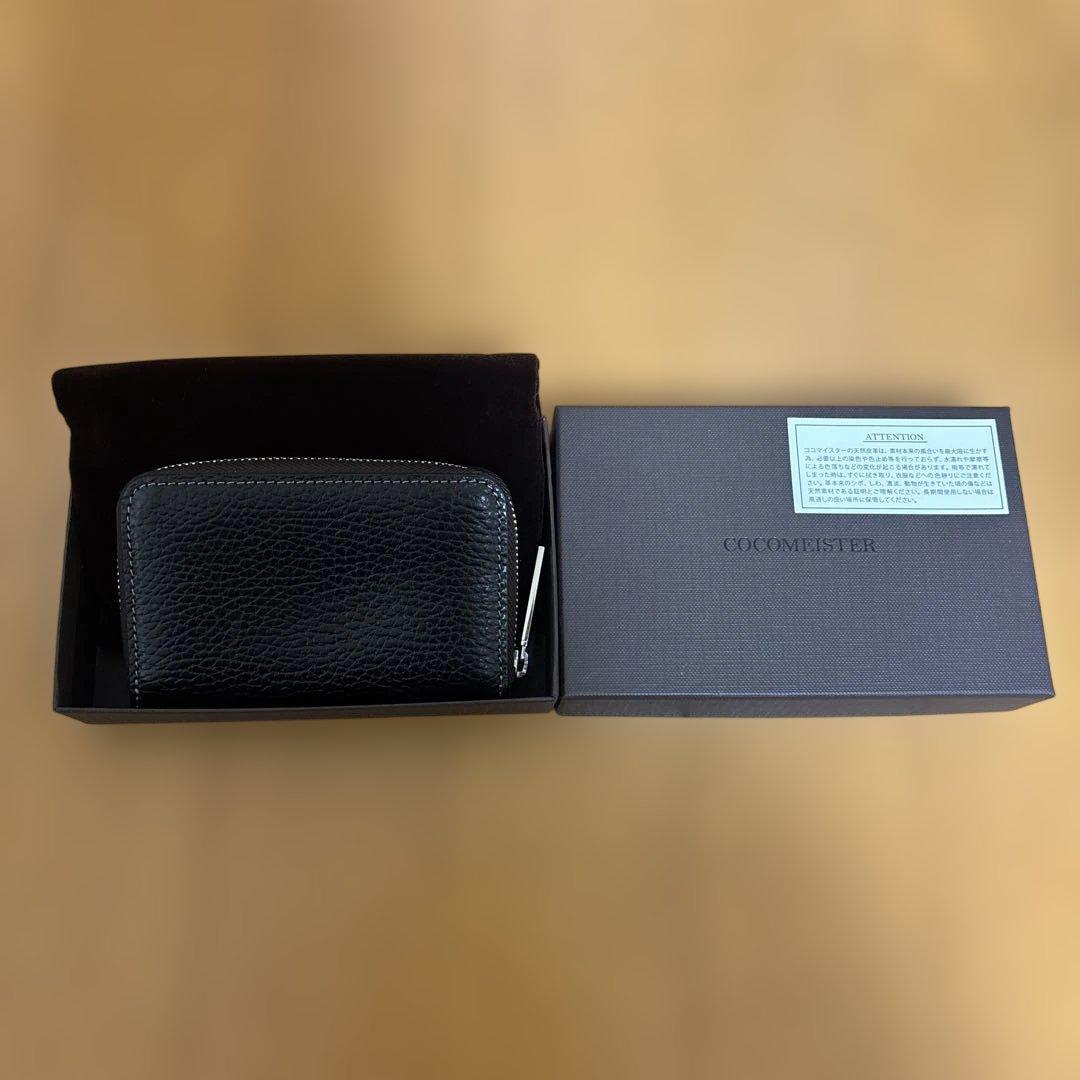 ココマイスター ロッソピエトラ ラウンド小銭入れ