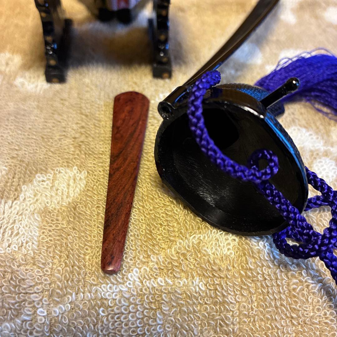 お内裏様雛人形小道具　冠、笏　大きめBTC②