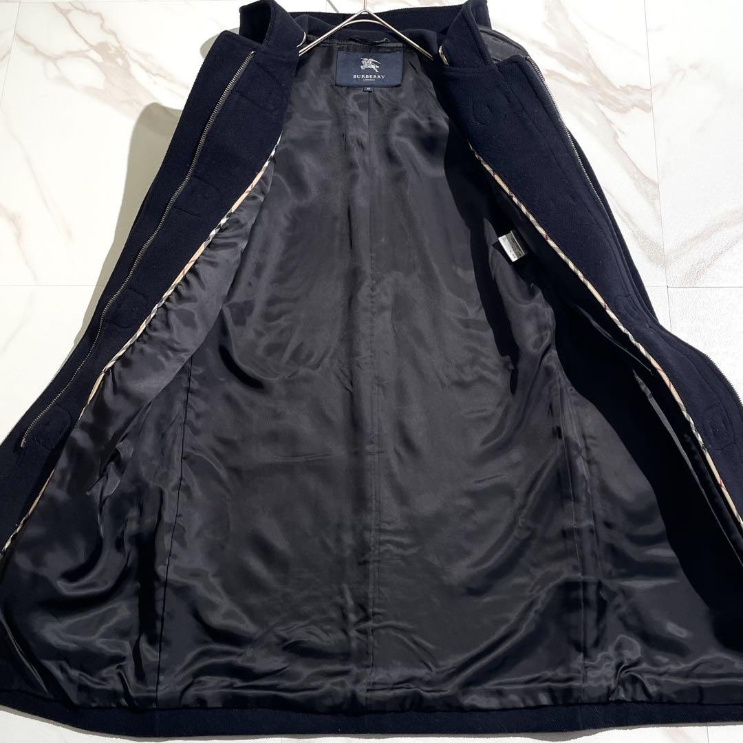 【極美品/L】BURBERRY LONDON バーバリーロンドン ダッフルコート