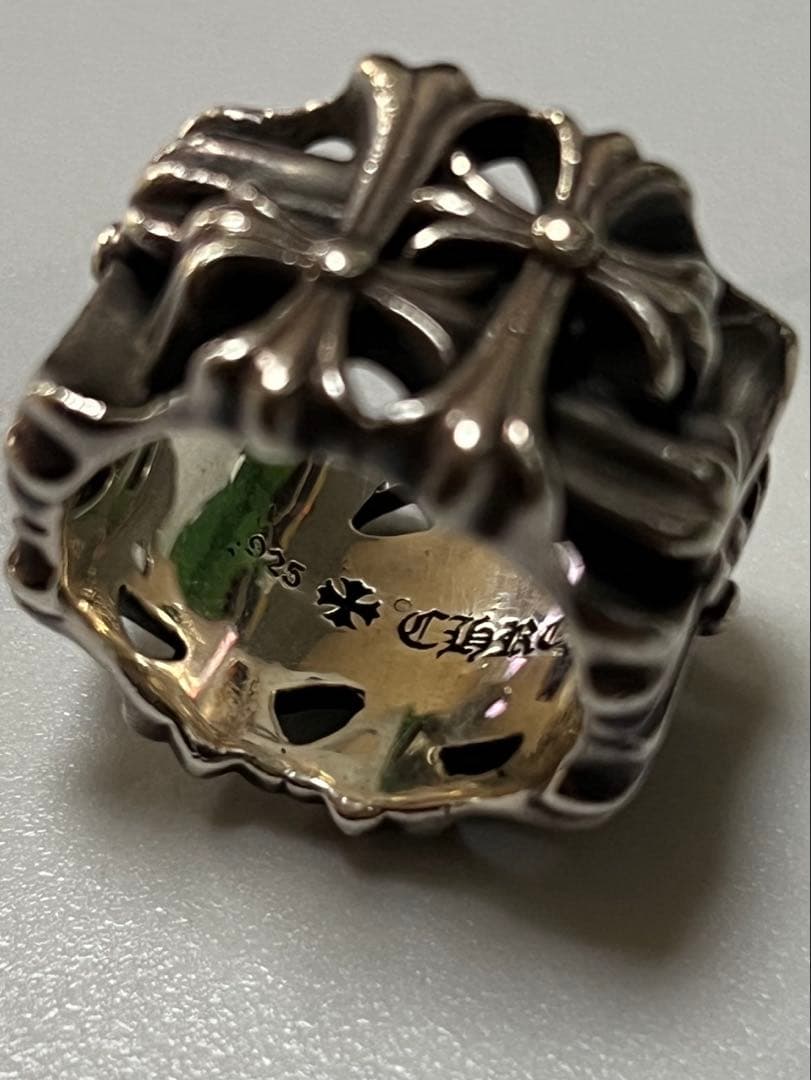 Chrome Hearts クロスリング （四角）19号