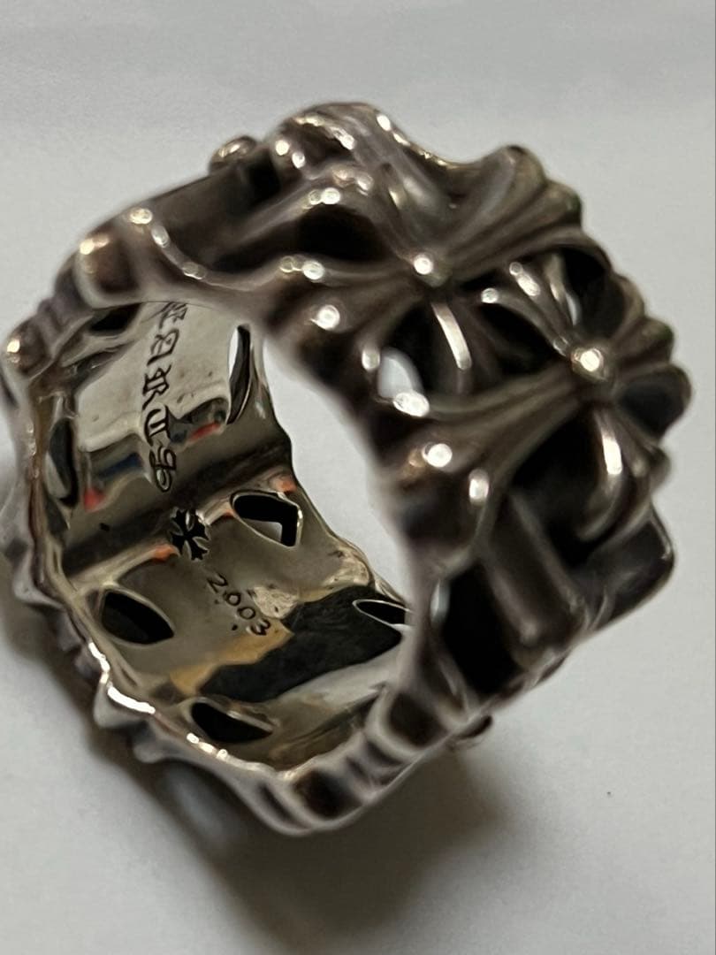 Chrome Hearts クロスリング （四角）19号