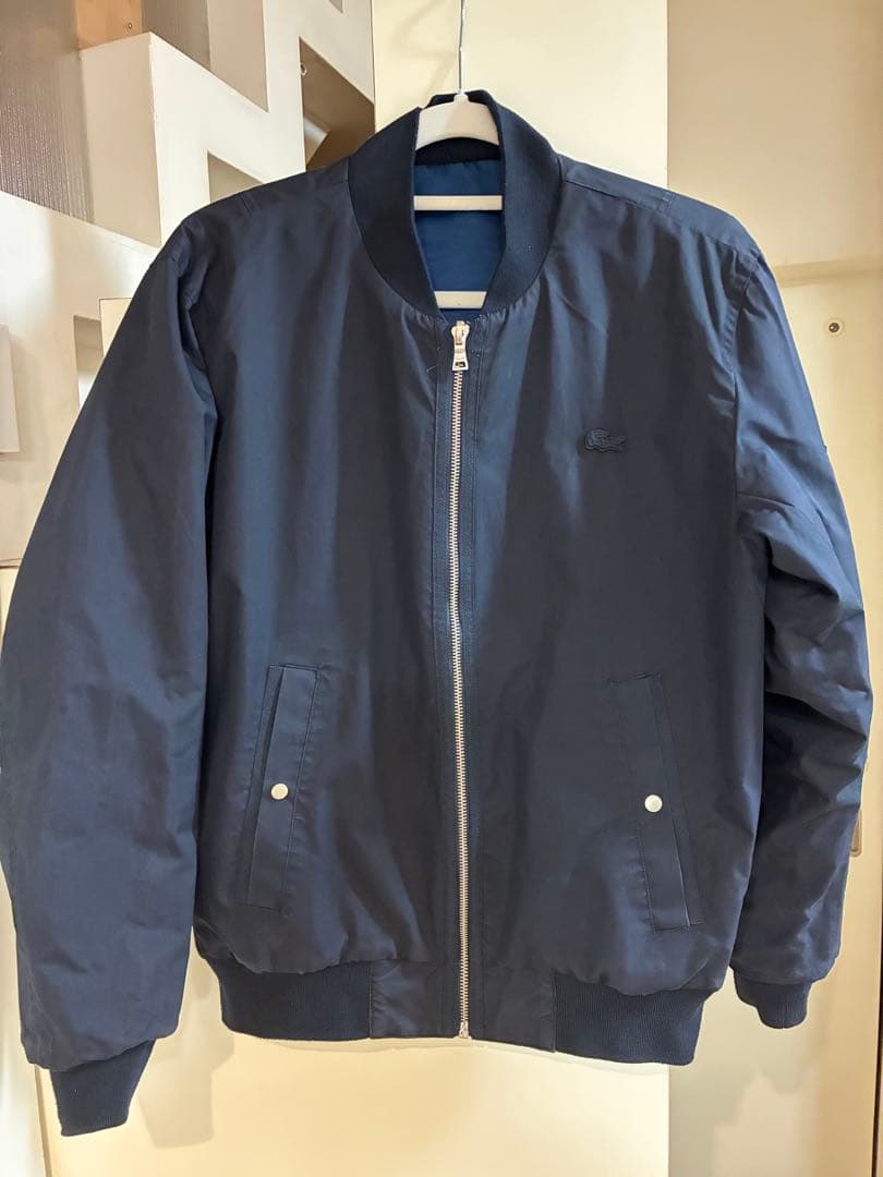 ラコステ　ブルゾン　MA-1　リバーシブル　ジップアップ