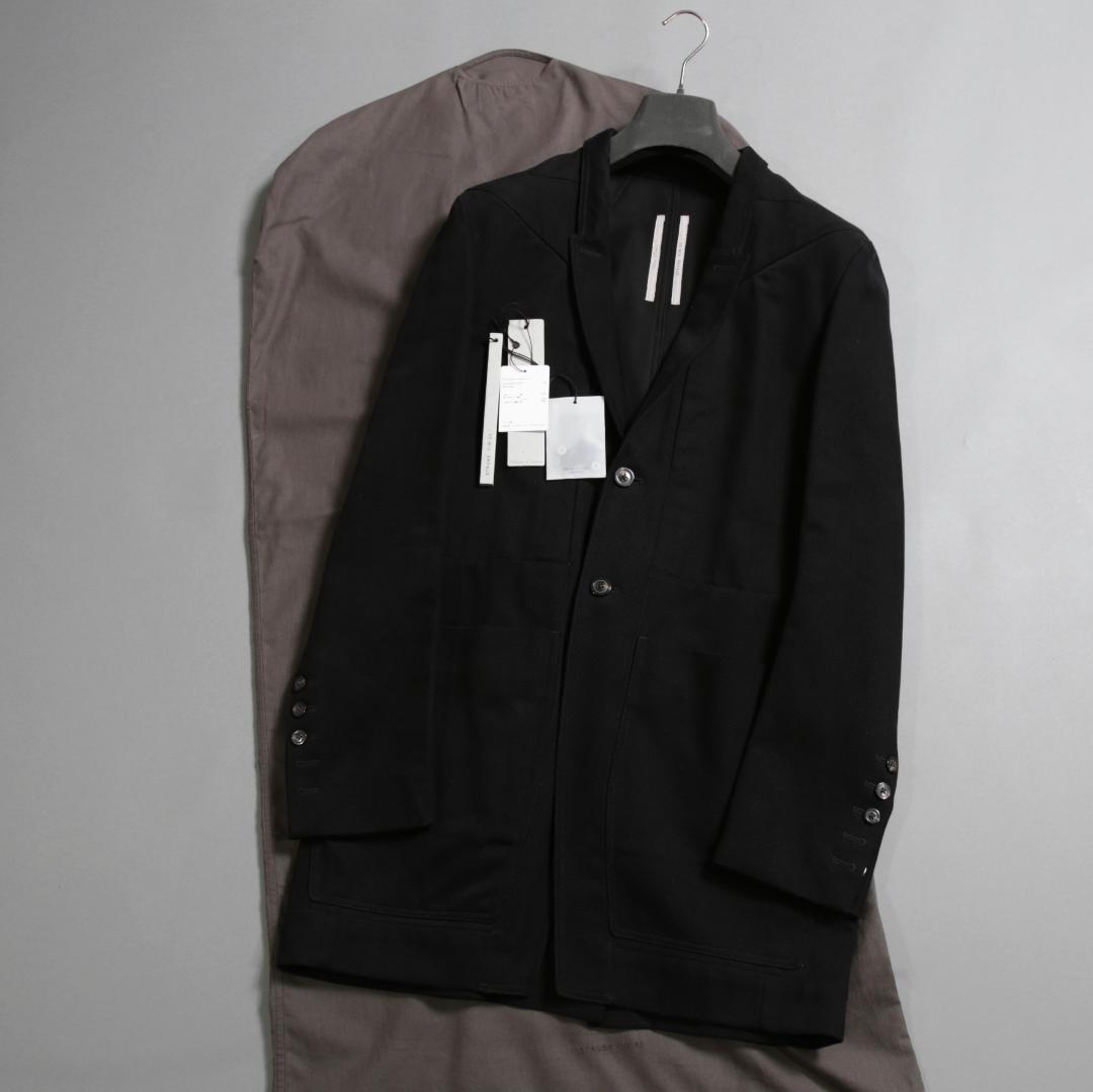 リックオウエンス 22FW FOG LIDO JACKET 起毛コットンツイル