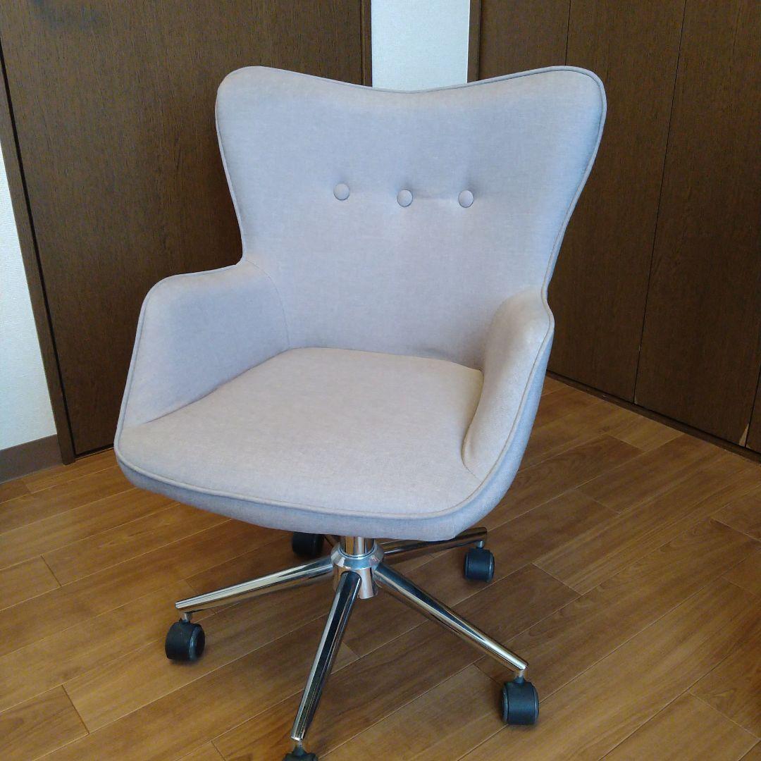 デスクチェア　昇降機能付き