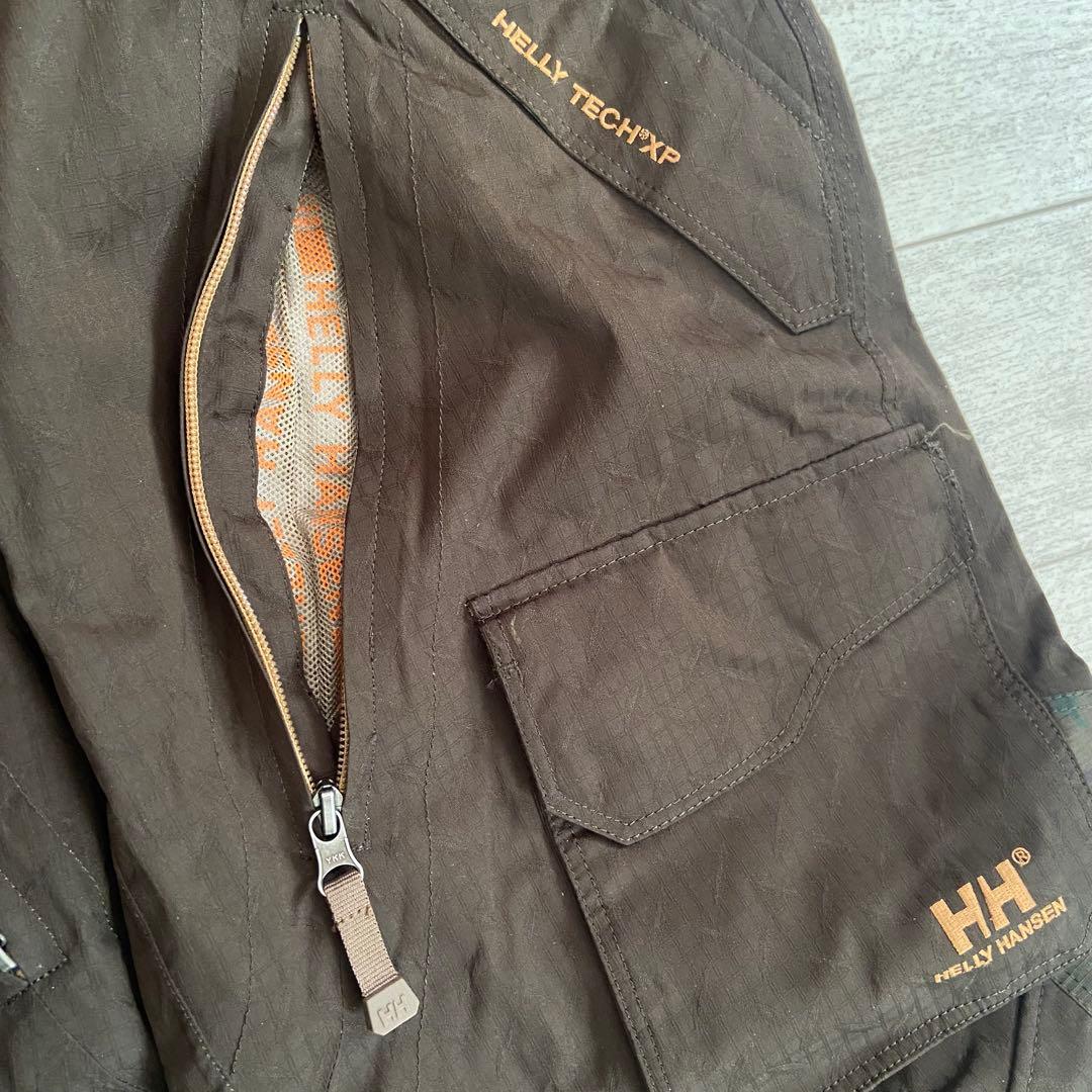 美品☆Helly Hansen ヘリーハンセンスノーボードウェアセット ブラウン