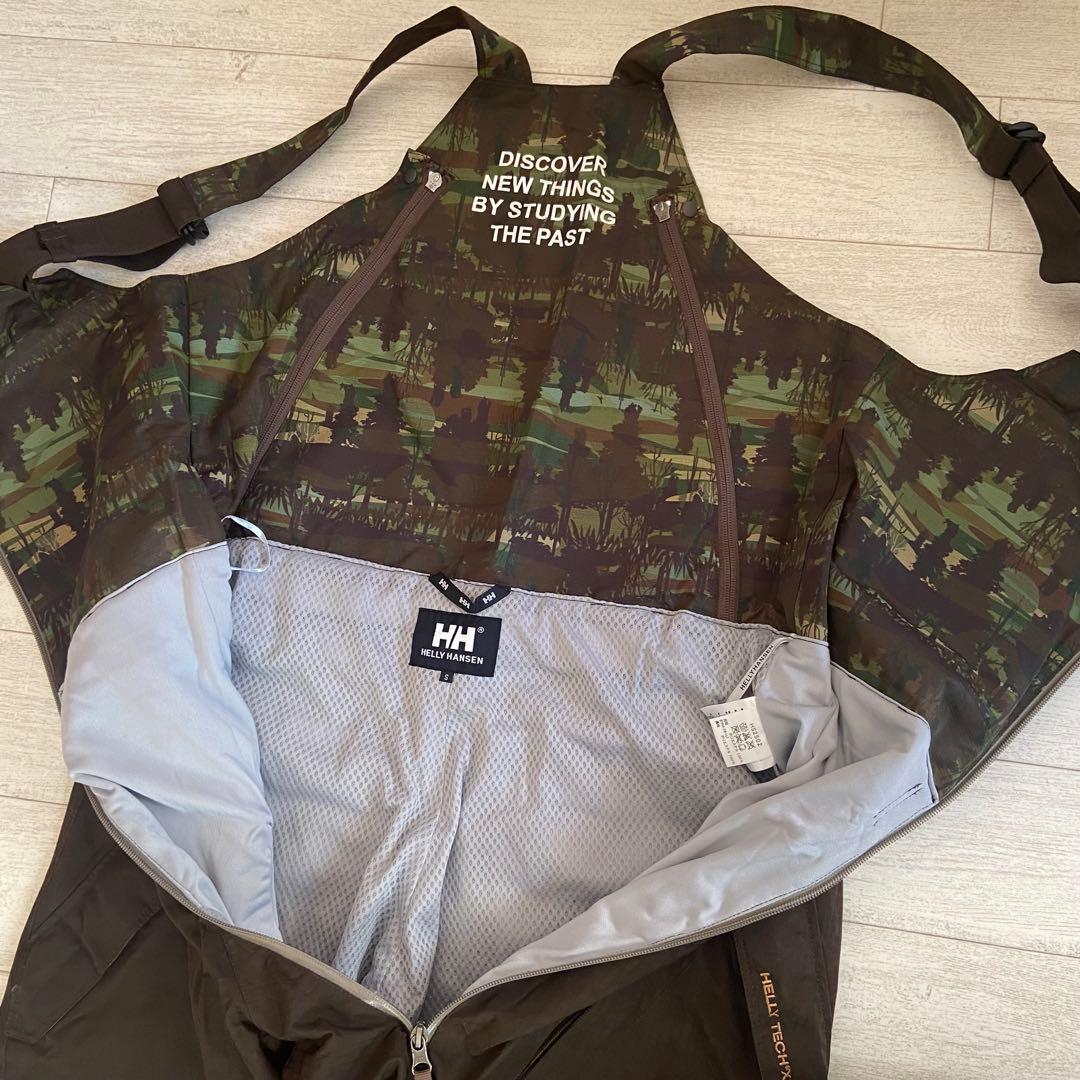 美品☆Helly Hansen ヘリーハンセンスノーボードウェアセット ブラウン