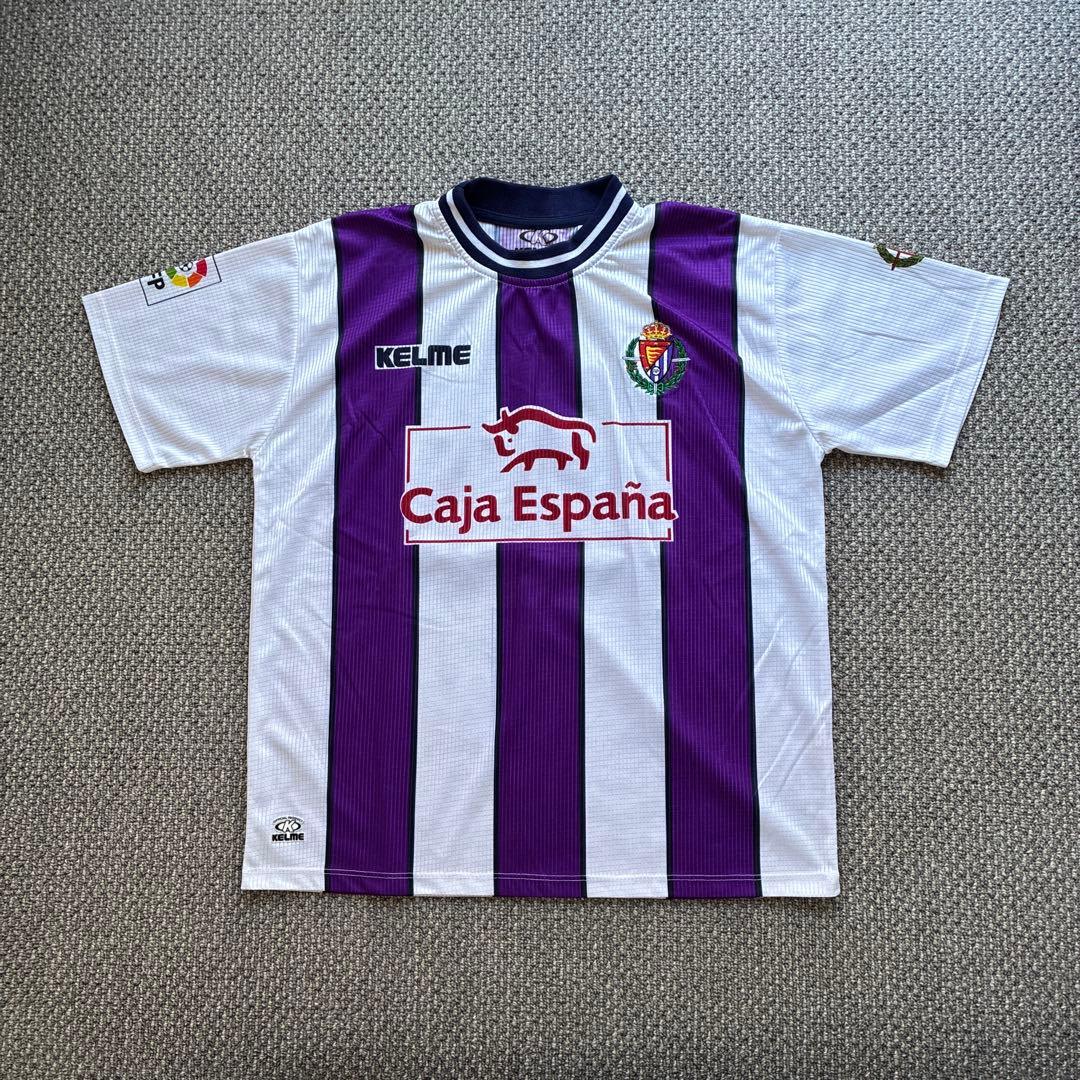 99-00(H) レアル・バリャドリード　ユニフォーム　#25 城彰二　半袖