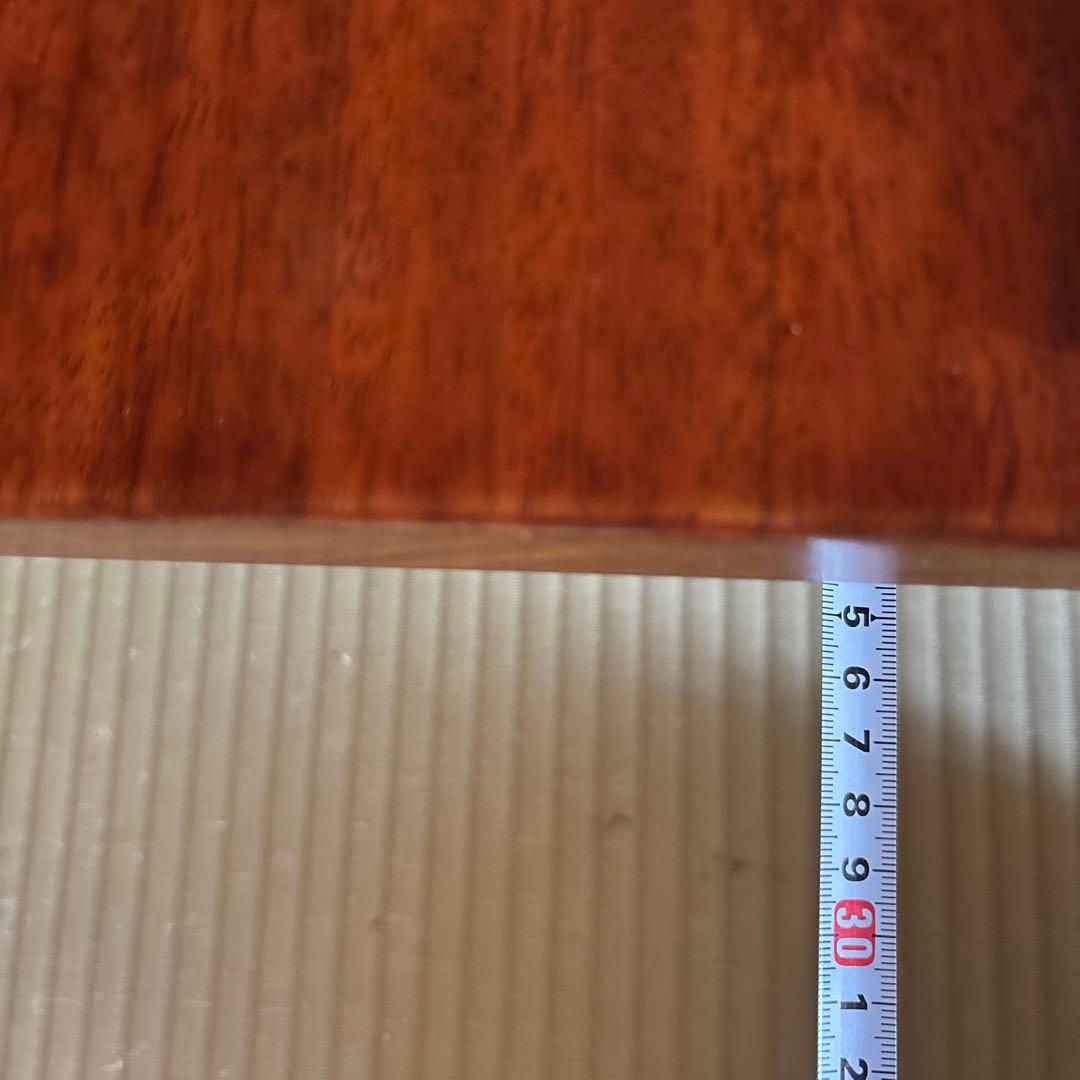 銘木家具　希少！木製低座卓 光沢仕上げ