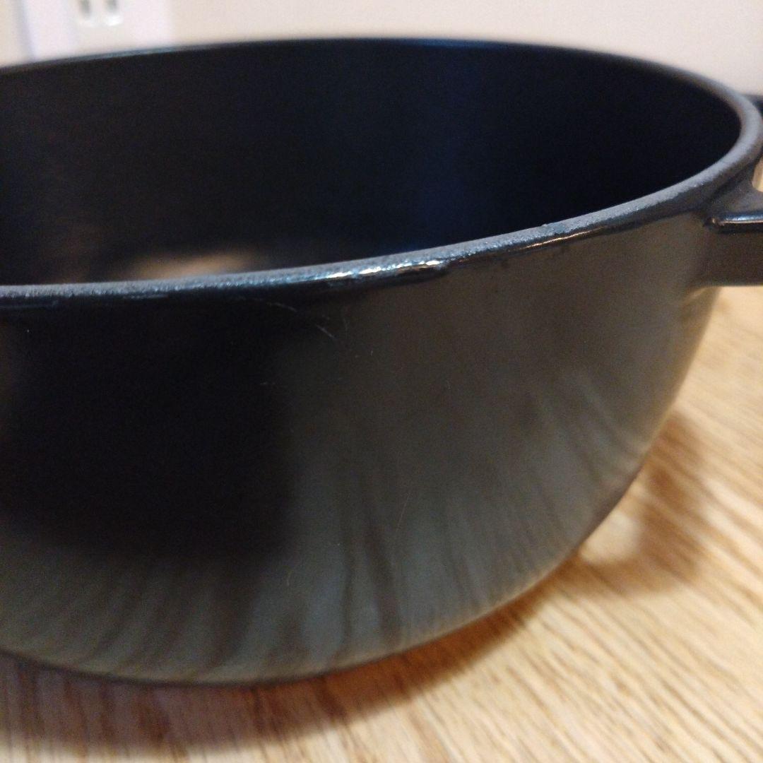 生涯保証あり ストウブ ワナベ 18cm シャイニーブラック