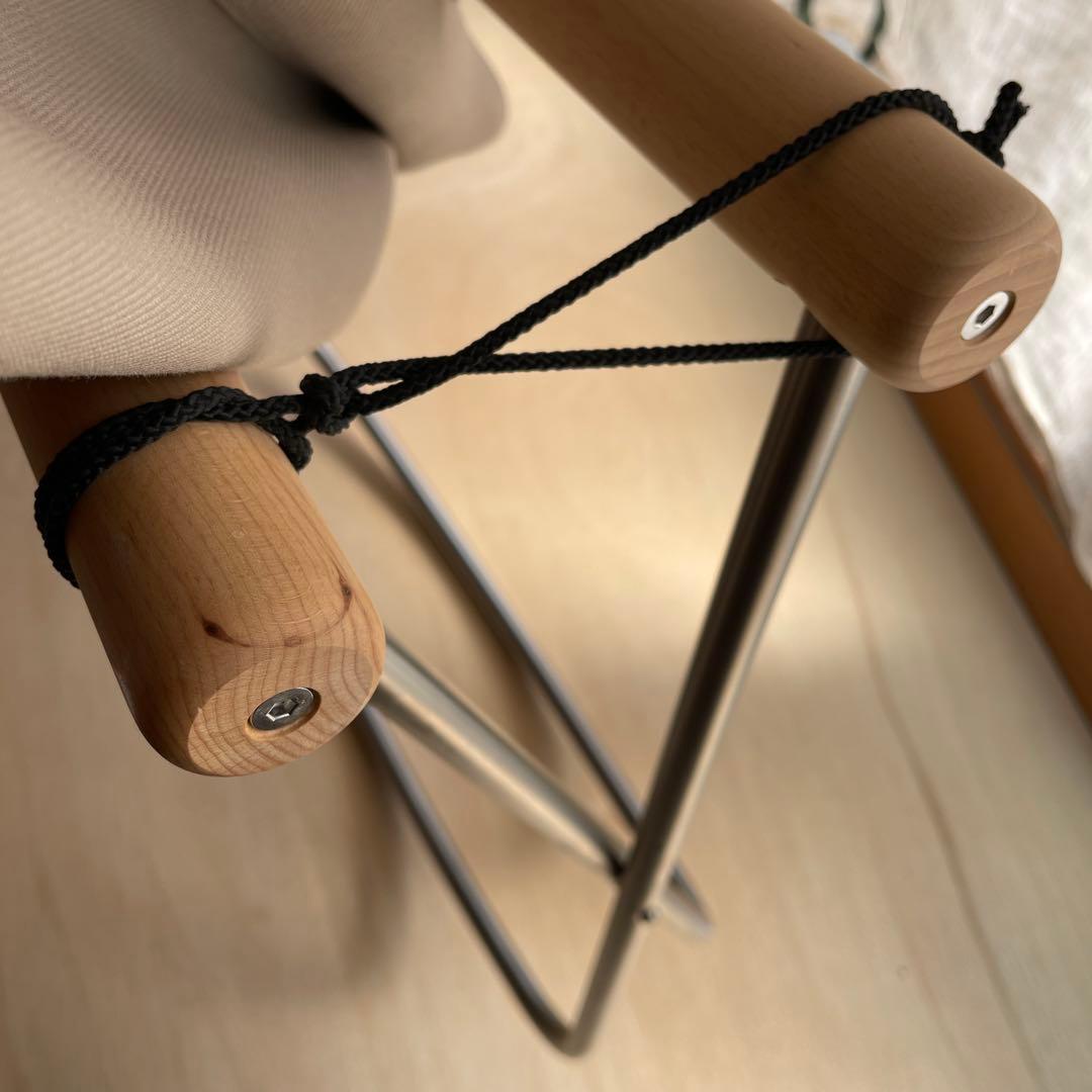 限定　ニーチェアX Oil Finish ぺブルグレー　ロッキング　3年保証あり