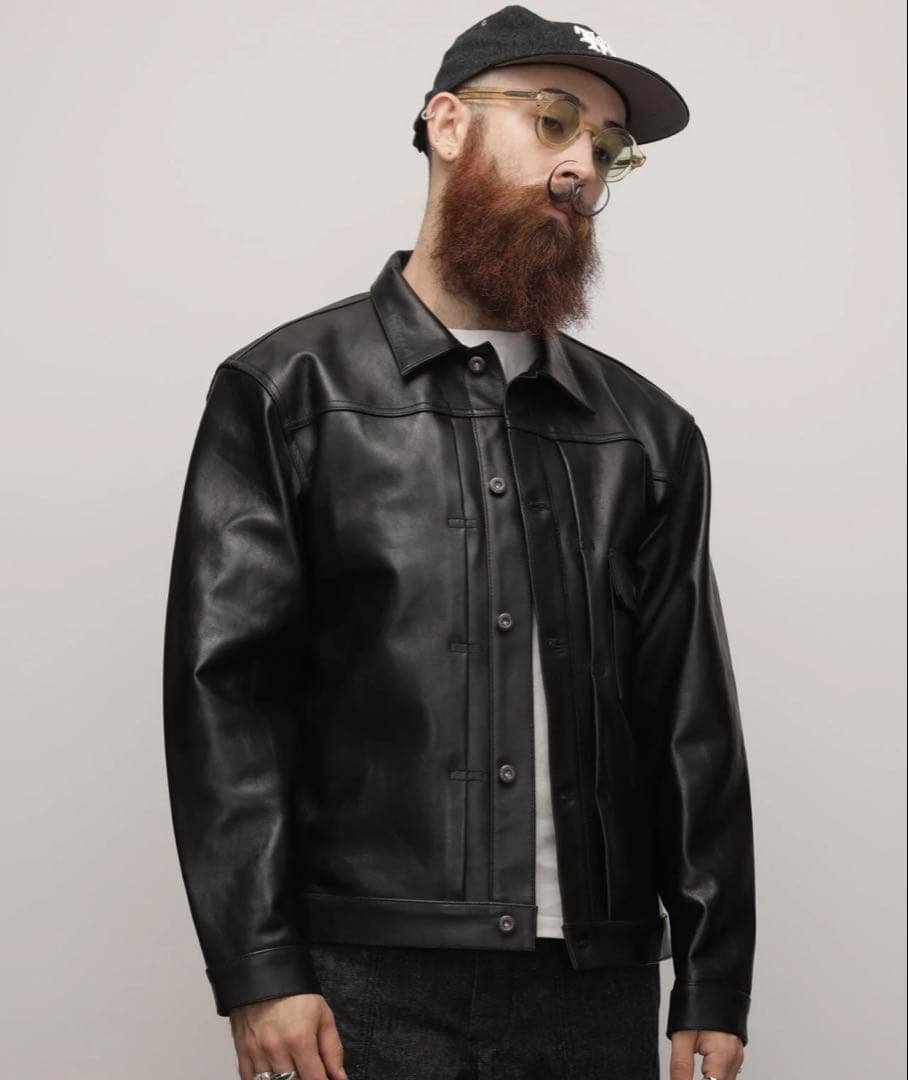 ジャケット・アウター Schott SHEEP LEATHER 1st TRACKER JACKET