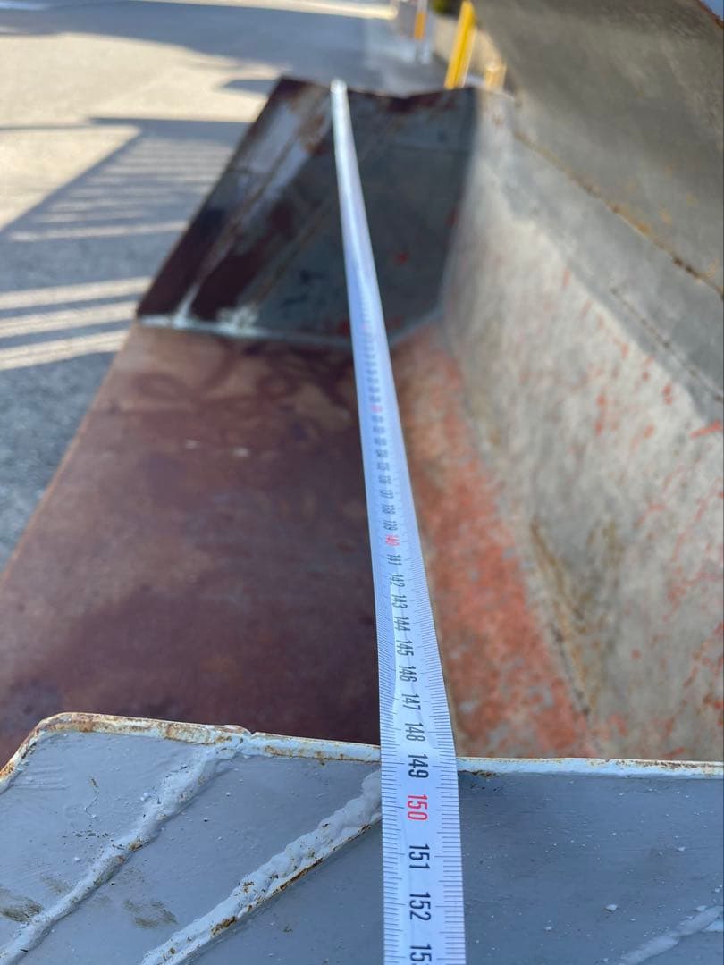 大型金属製除雪用ブレード