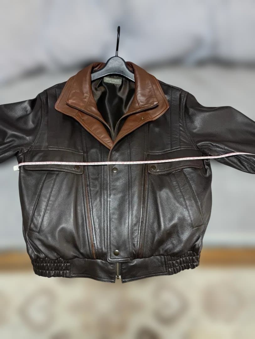 レザー ダブルカラー ジャケット