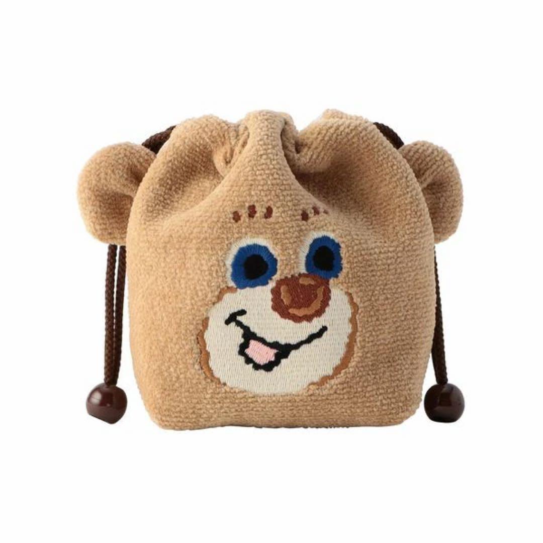 新品 FEILER フェイラー　ドアップテディ　巾着　ポーチ