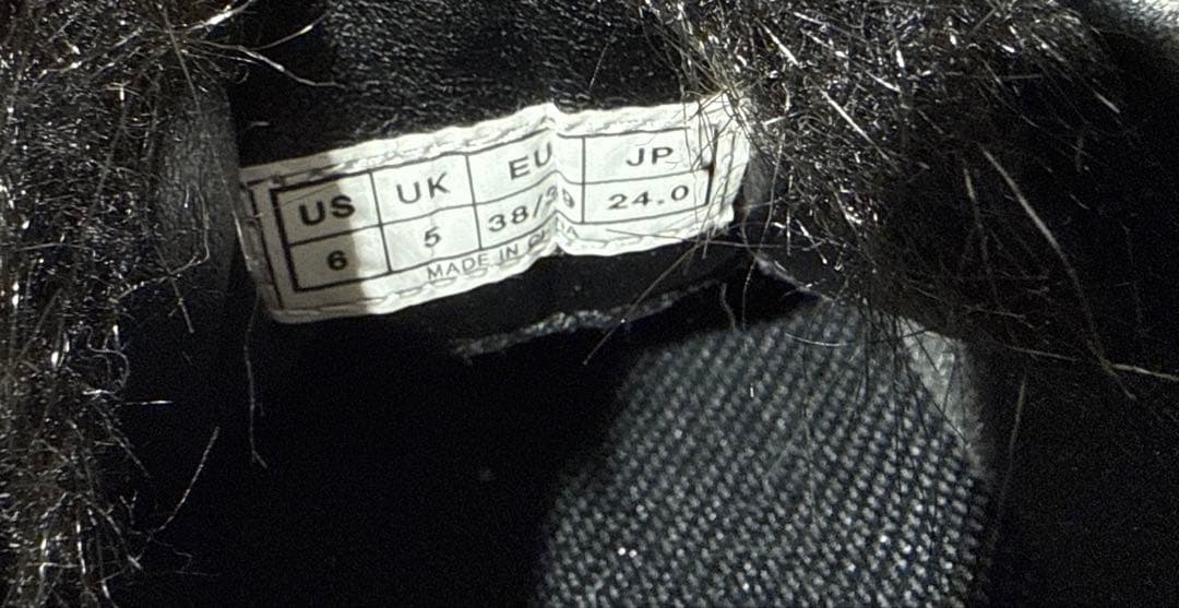 値下済☆美品　今期新作　SHAKA ファー付きチロルモックシューズ 2025AW