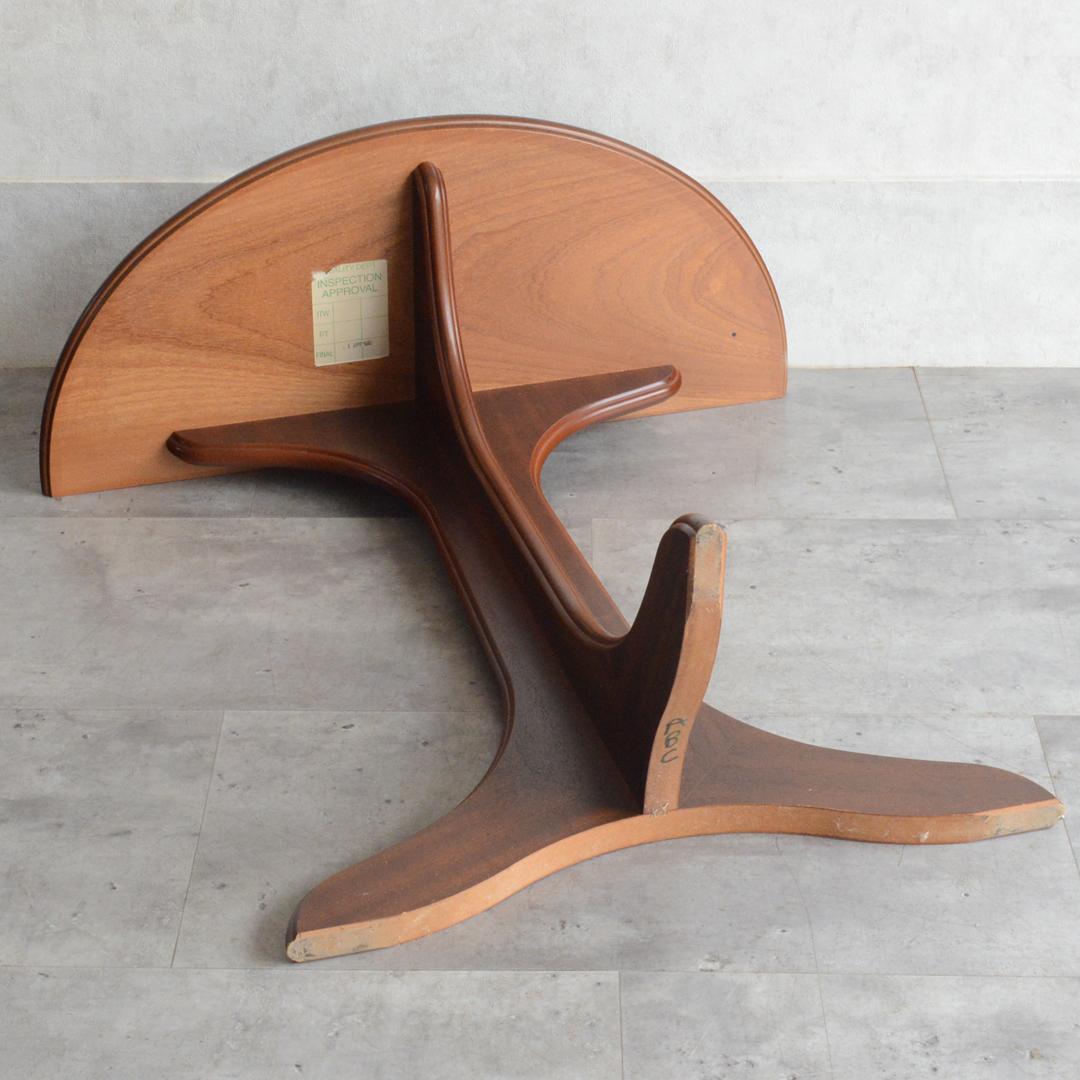 イギリス ヴィンテージ ハーフムーン コンソールテーブル サイドテーブル