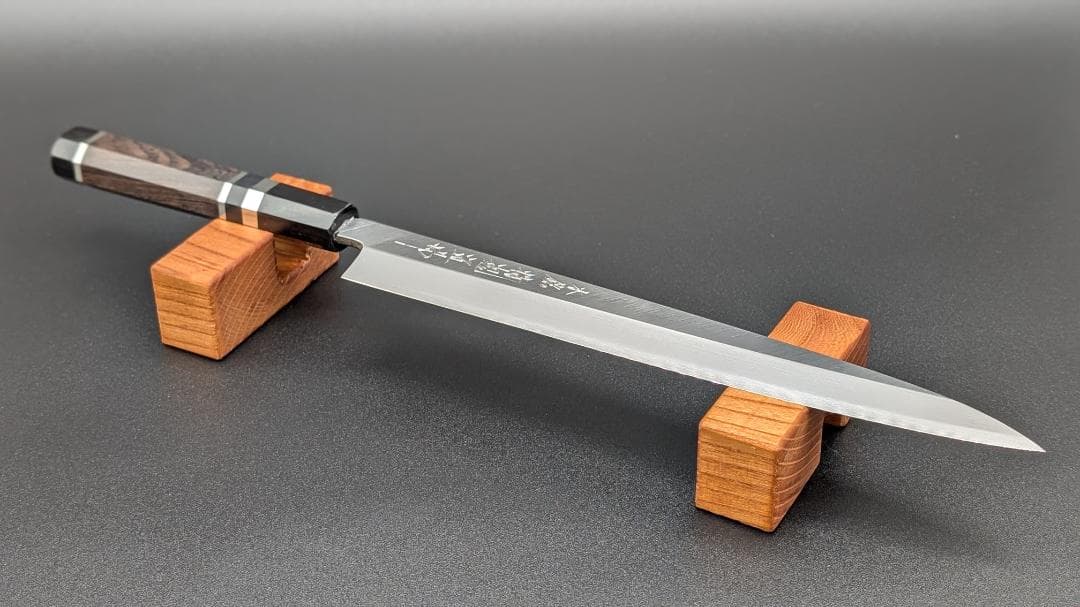 精魂道場 _ 柳刃包丁 _ 青二鋼 _ 本霞 _ 九寸(刃長270mm)