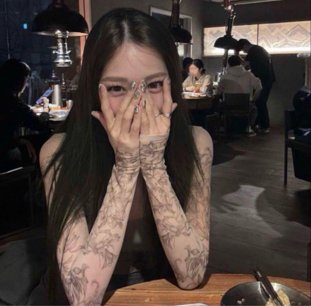 melt the lady lily tattoo tops メルトザレディ