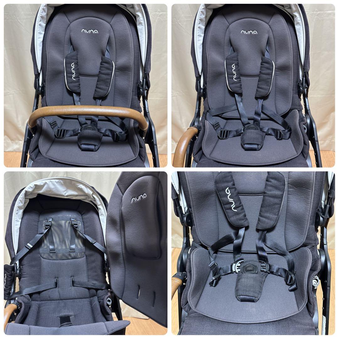 NUNA TRIV ベビーカー フレームブラック 2020年製