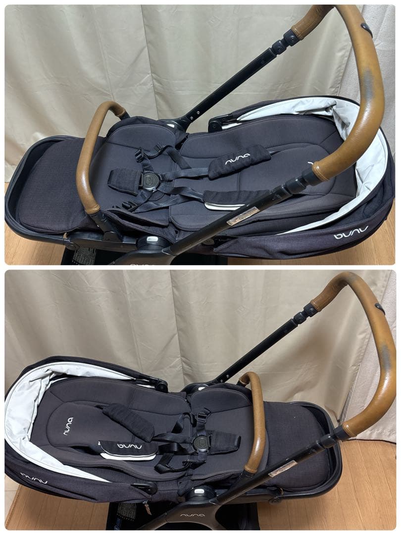 NUNA TRIV ベビーカー フレームブラック 2020年製