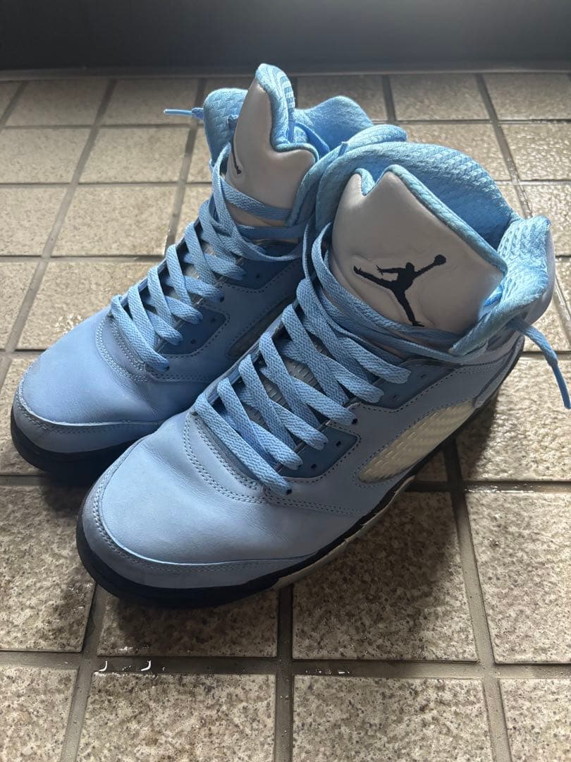 靴 aj5 univerity blue
