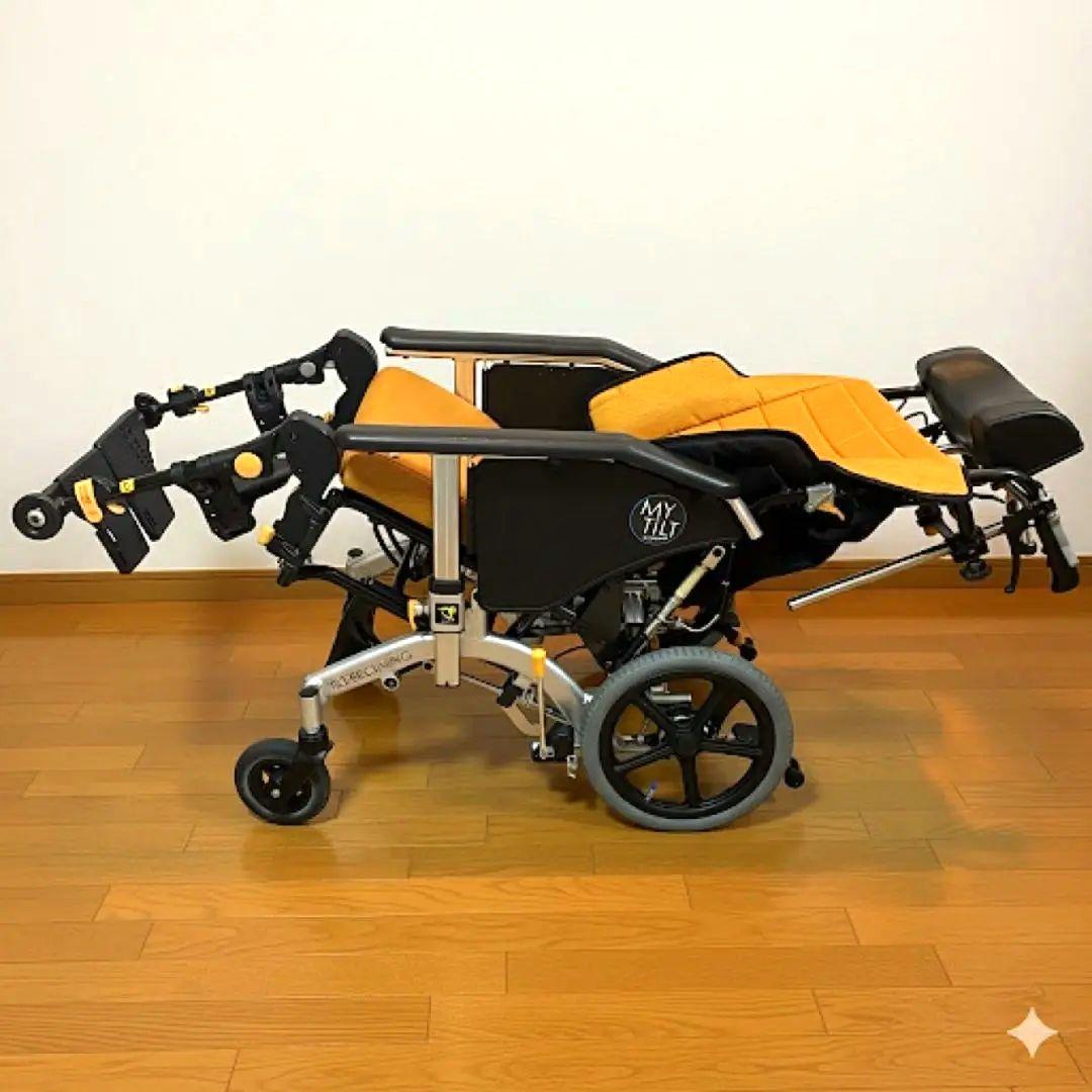 ♿高級ソファタイプ 多機能式 リクライニング車椅子 (エレベーティング機能付き)